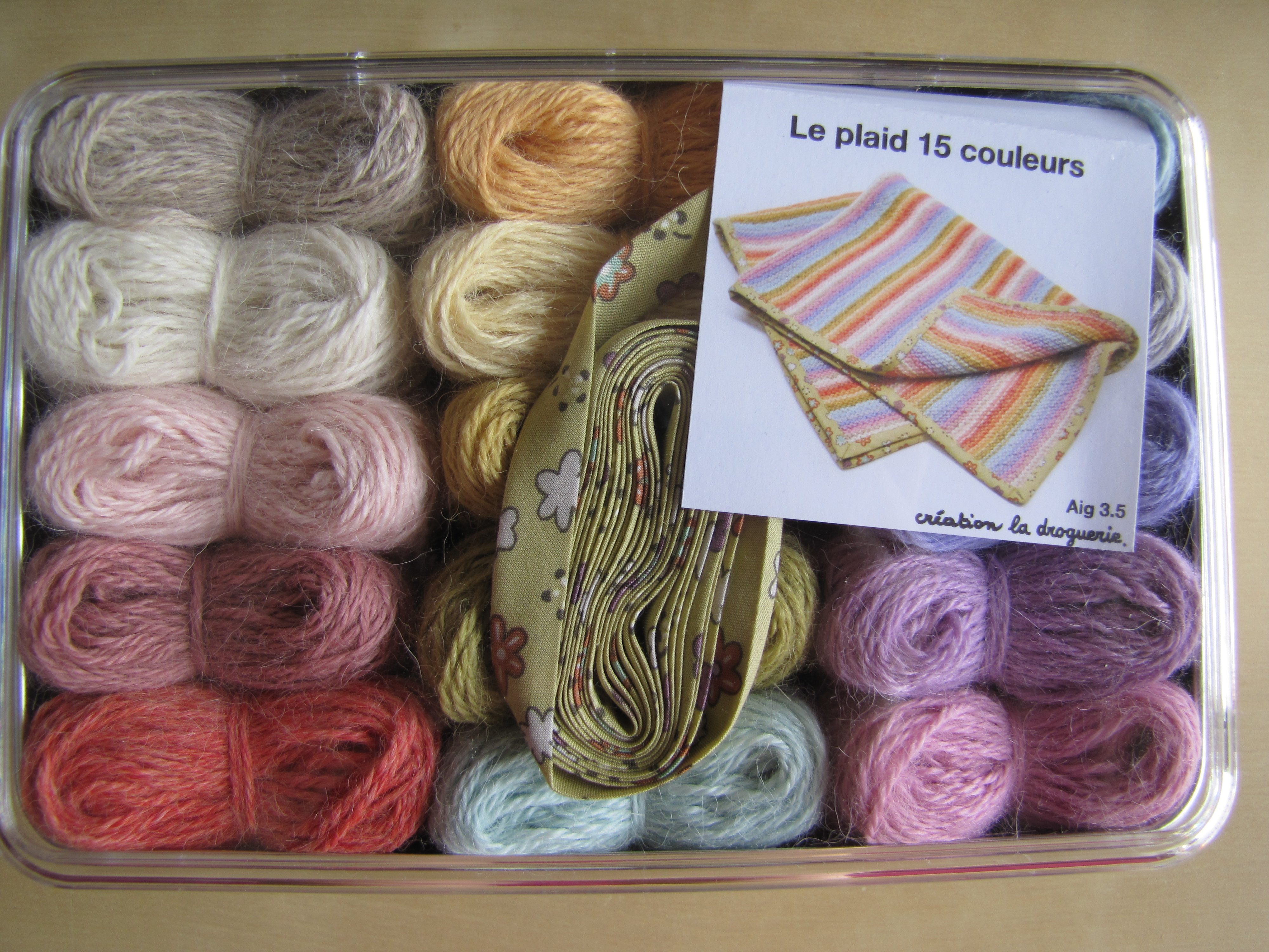 kit tricot la droguerie