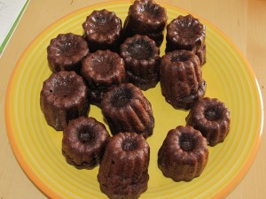 Canelé chocolat-orange