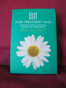Pore treatment mask - Unt Skincare