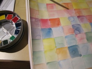 Tableau aquarelle