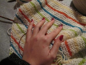 Ongles et tricot