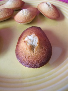 Madeleines au citron