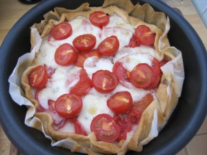 Tarte aux tomates