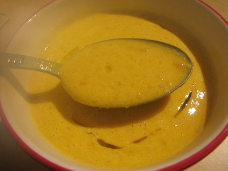 velouté potimarron betterave