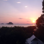 coucher de soleil Krabi Thaïlande massage