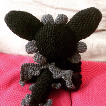 amigurumi dragon au crochet