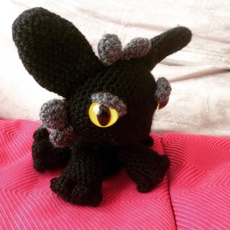 amigurumi dragon au crochet